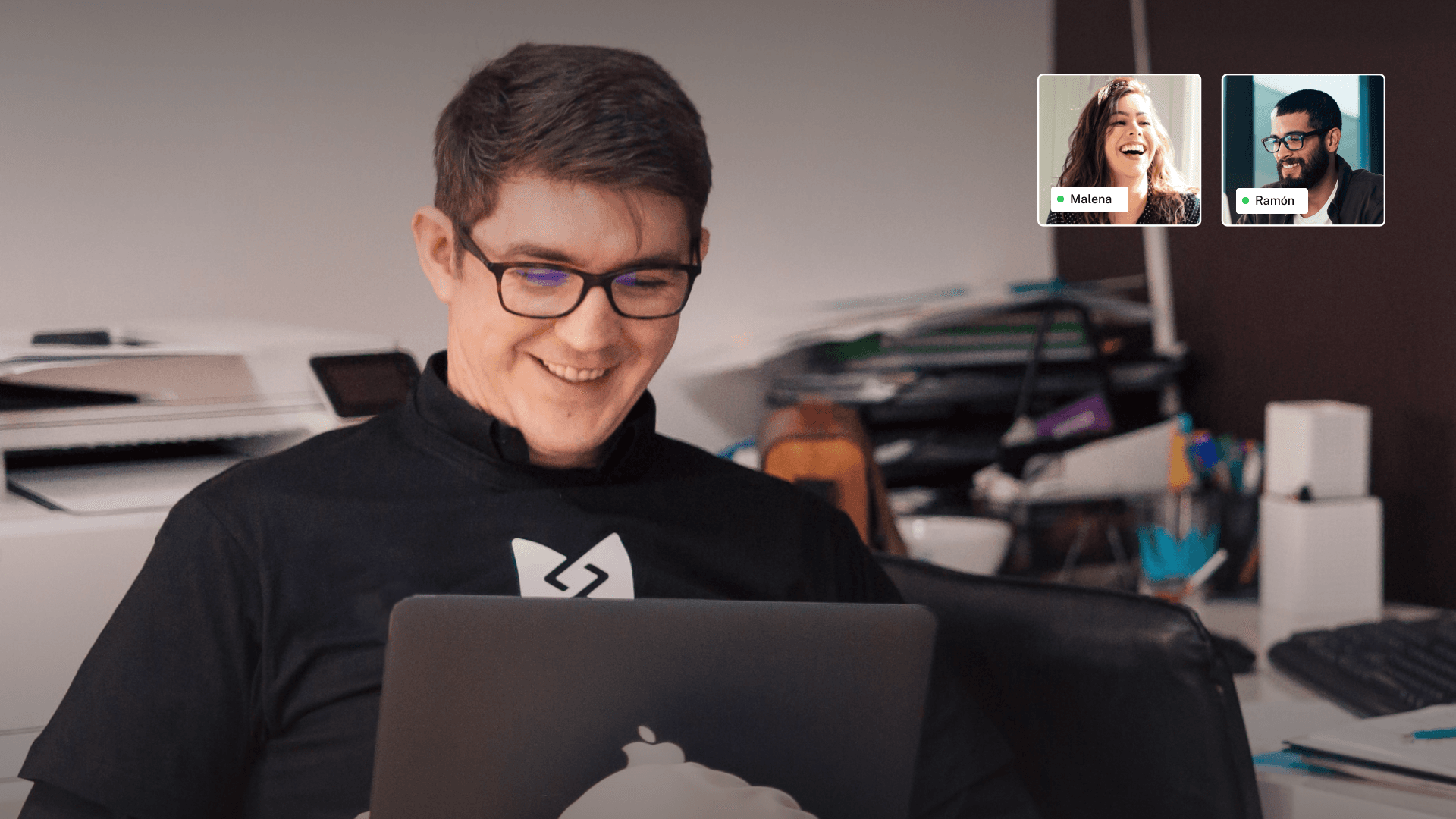 Video de un estudiante